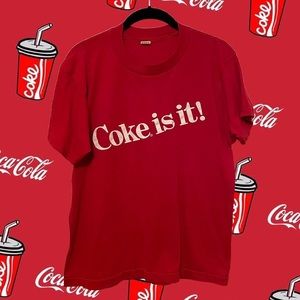 Vintage Coca Cola / PGA Tour Shirt from the 80s | Men’s Medium, Fits Small